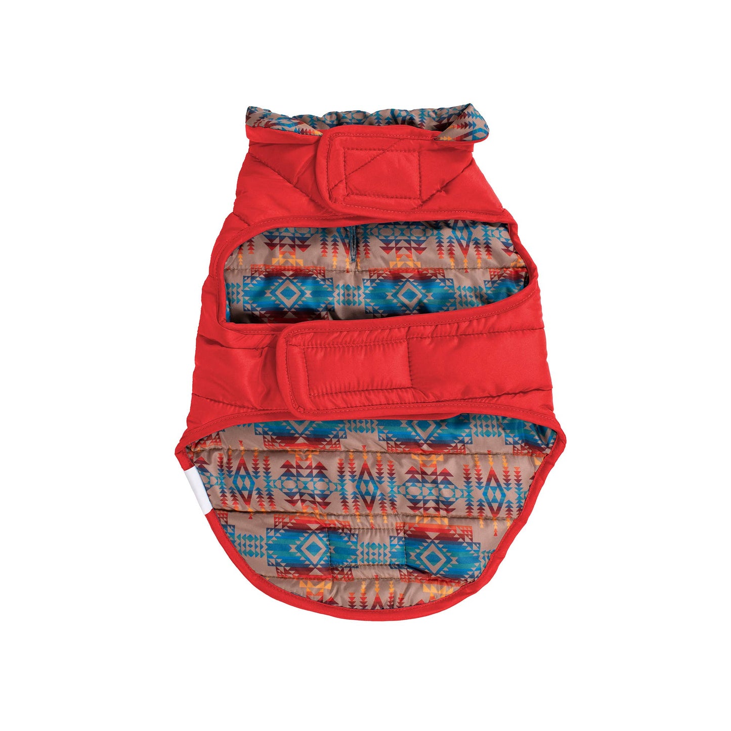 Pendleton Puffer Style Adjustable Dog Coat - Pilot Rock