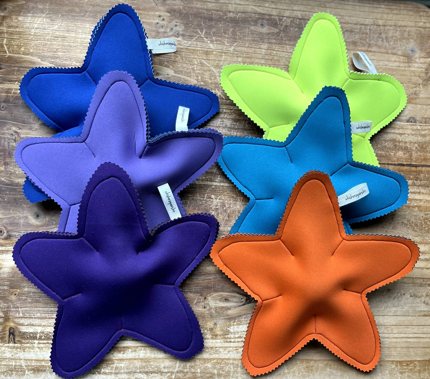 Scoutie Starfish, Floating Squeakin Ball Toy, Neoprene Scuba