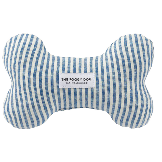 Lake Blue Dog Bone Squeaky Toy