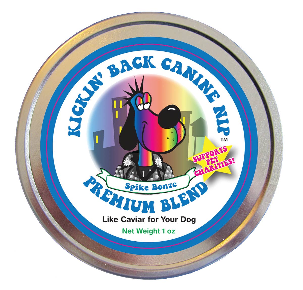 Kickin' Back Canine Nip Spike Bonze
