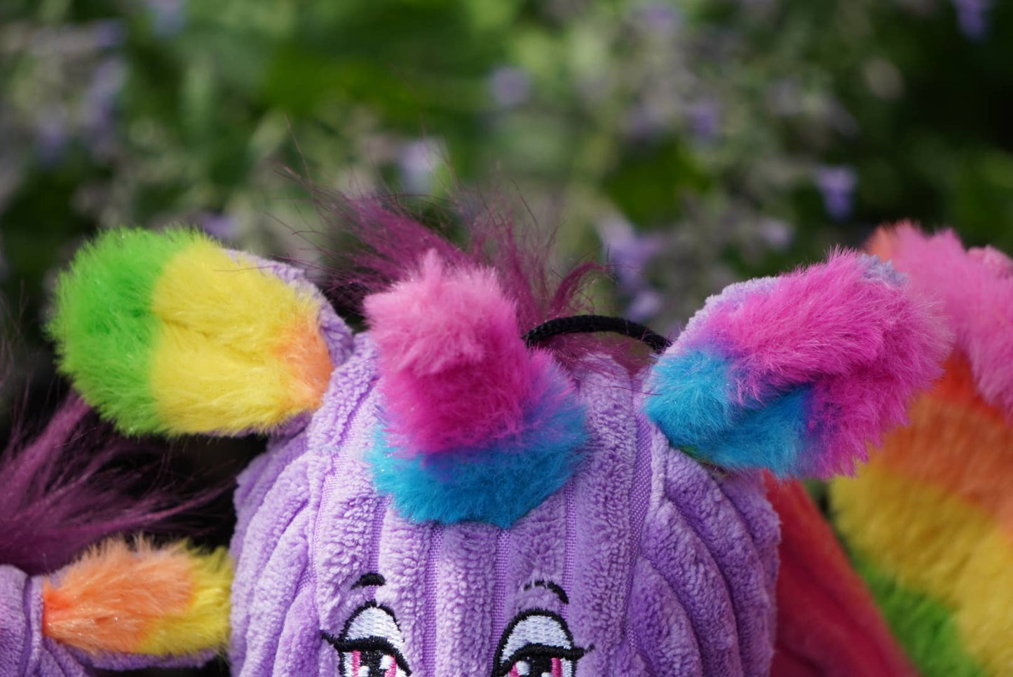 Rainbow Pride Unicorn Knottie® Plush Dog Toy
