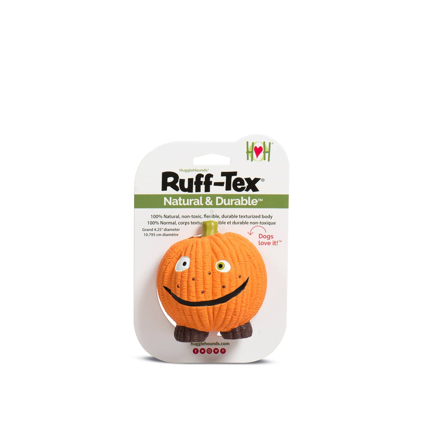 Fall Collection Gourdie Ruff-Tex® Ball Dog Toy