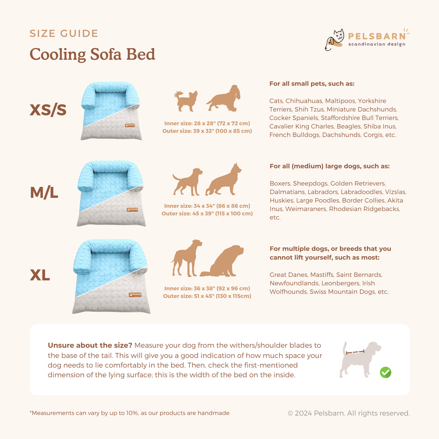 Cooling Dog Bed Heat Relief - Pelsbarn