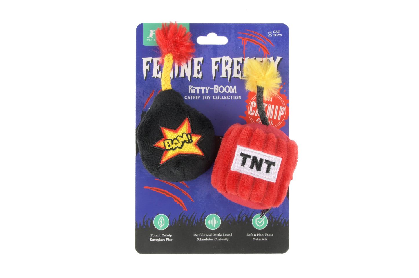 Feline Frenzy Kitty-Boom Toy Set