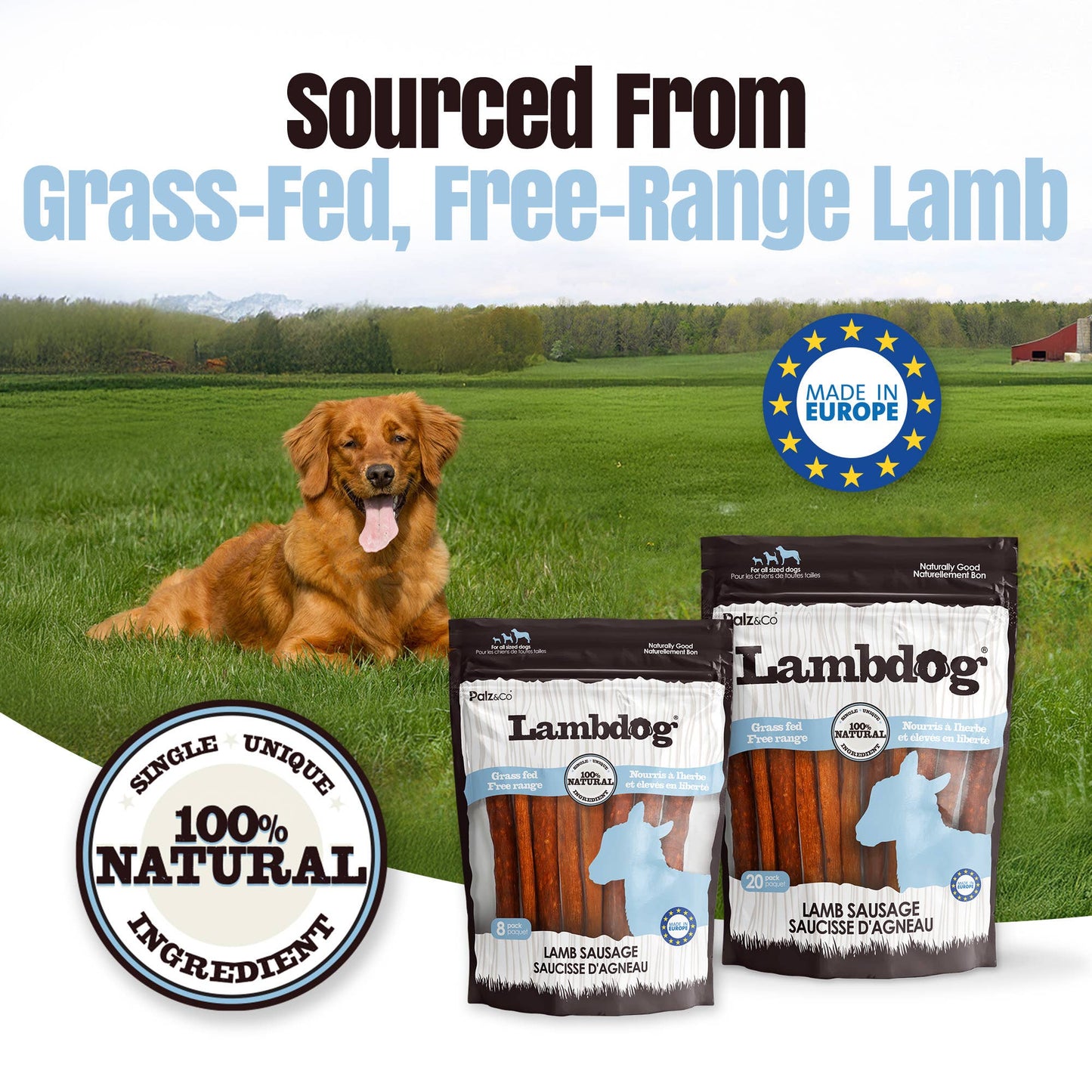 Lambdog Lamb Sausage Treats