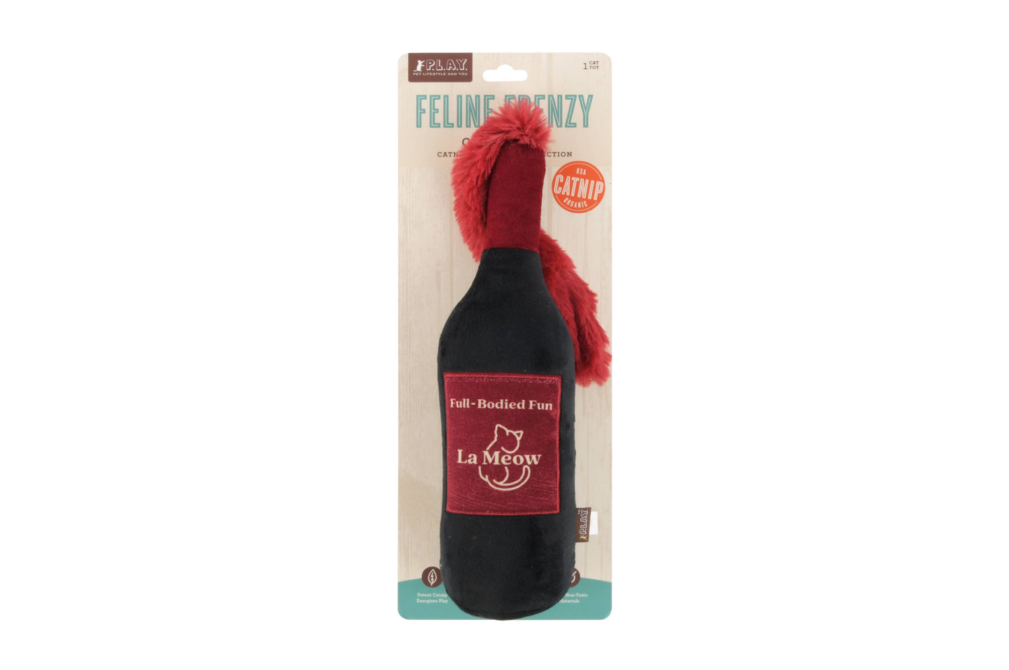 Feline Frenzy Kicker Toy - Catbernet Sauv