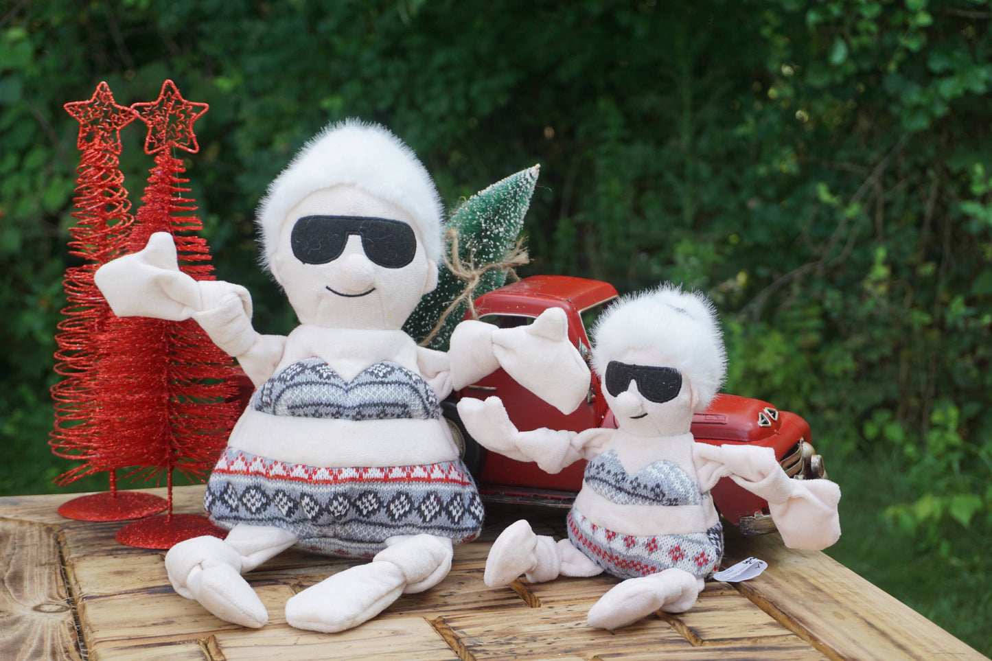 Beach Babe Mrs. C Knottie® Plush Dog Toy