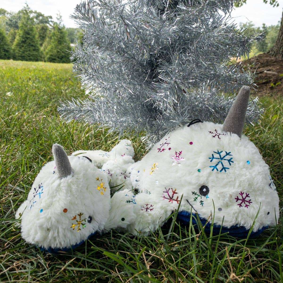 Nellie Narwhal Knottie® Plush Dog Toy