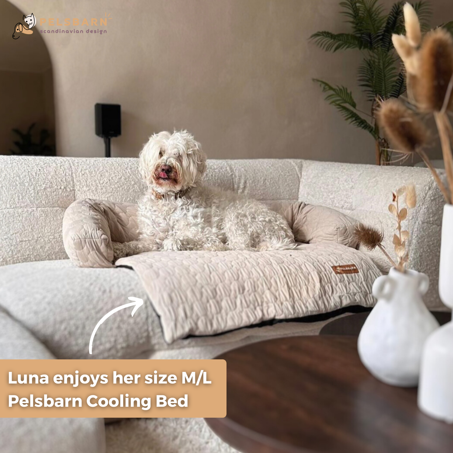 Cooling Dog Bed Heat Relief - Pelsbarn