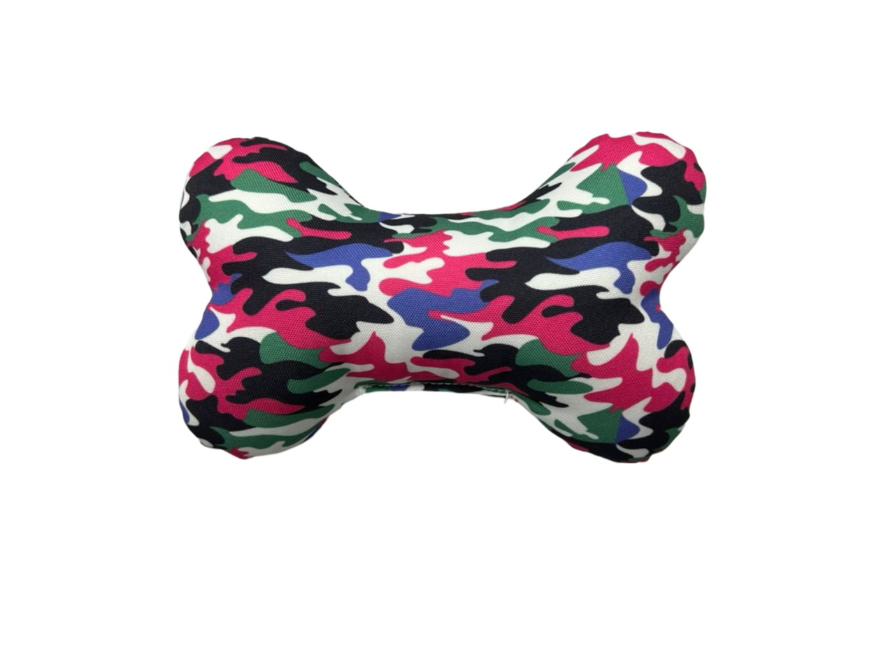 Camo Pink Bone Dog Toy