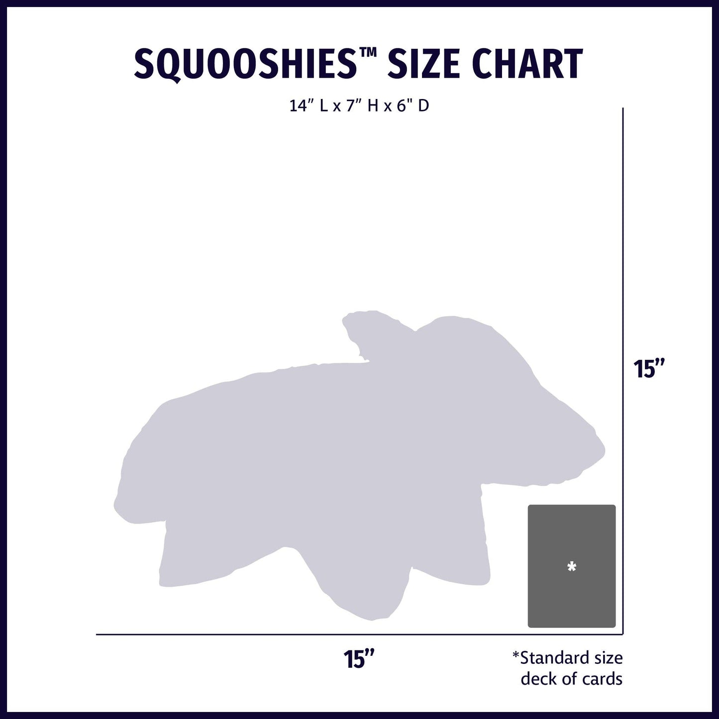 Nordic Frost Squooshie™ Polar Bear Plush Dog Toy