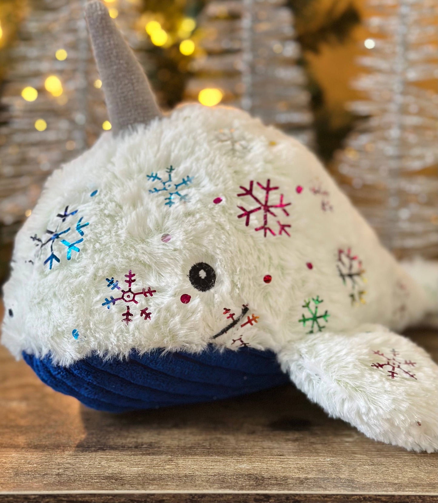 Nellie Narwhal Knottie® Plush Dog Toy