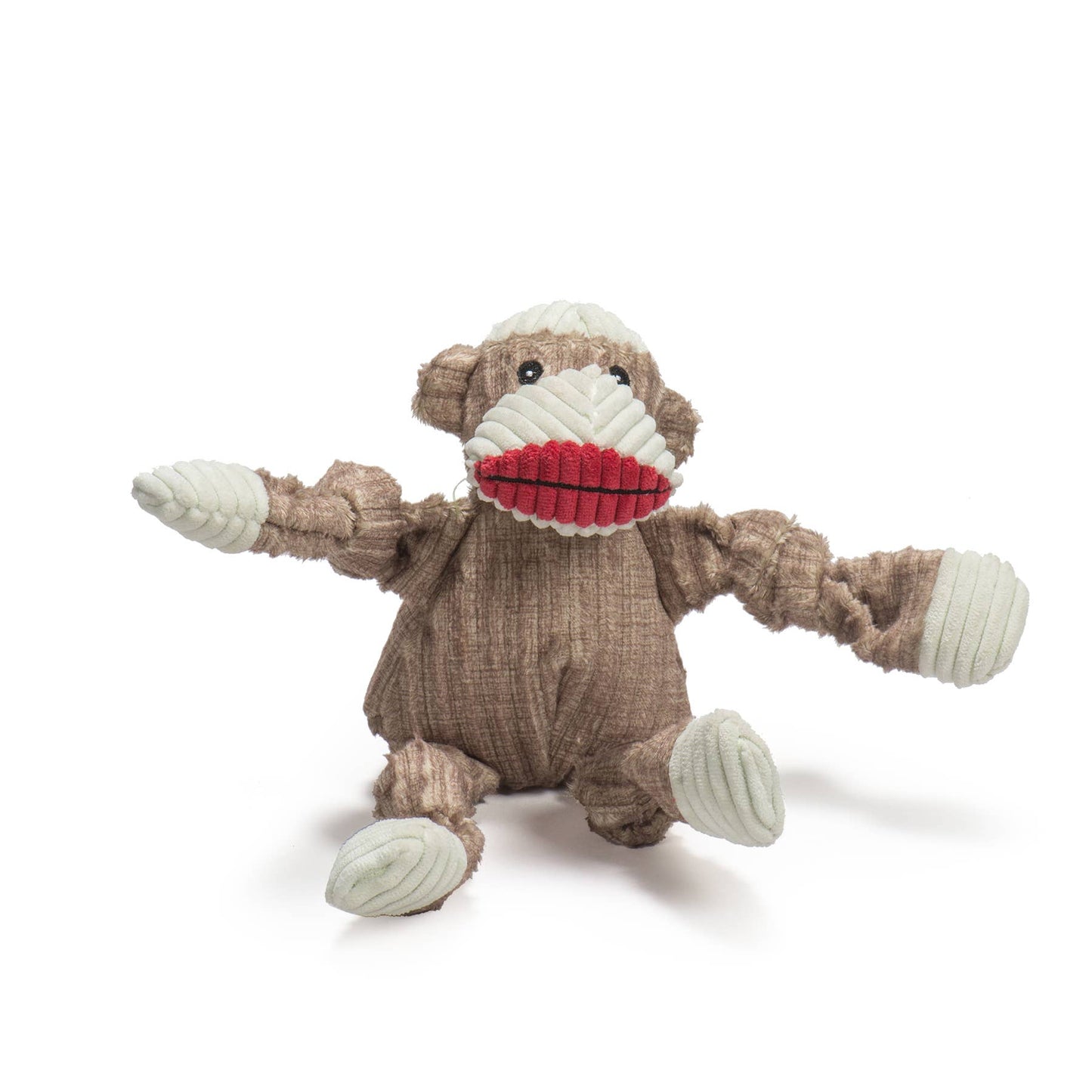 Stuey Sock Monkey Knottie® Plush Dog Toy