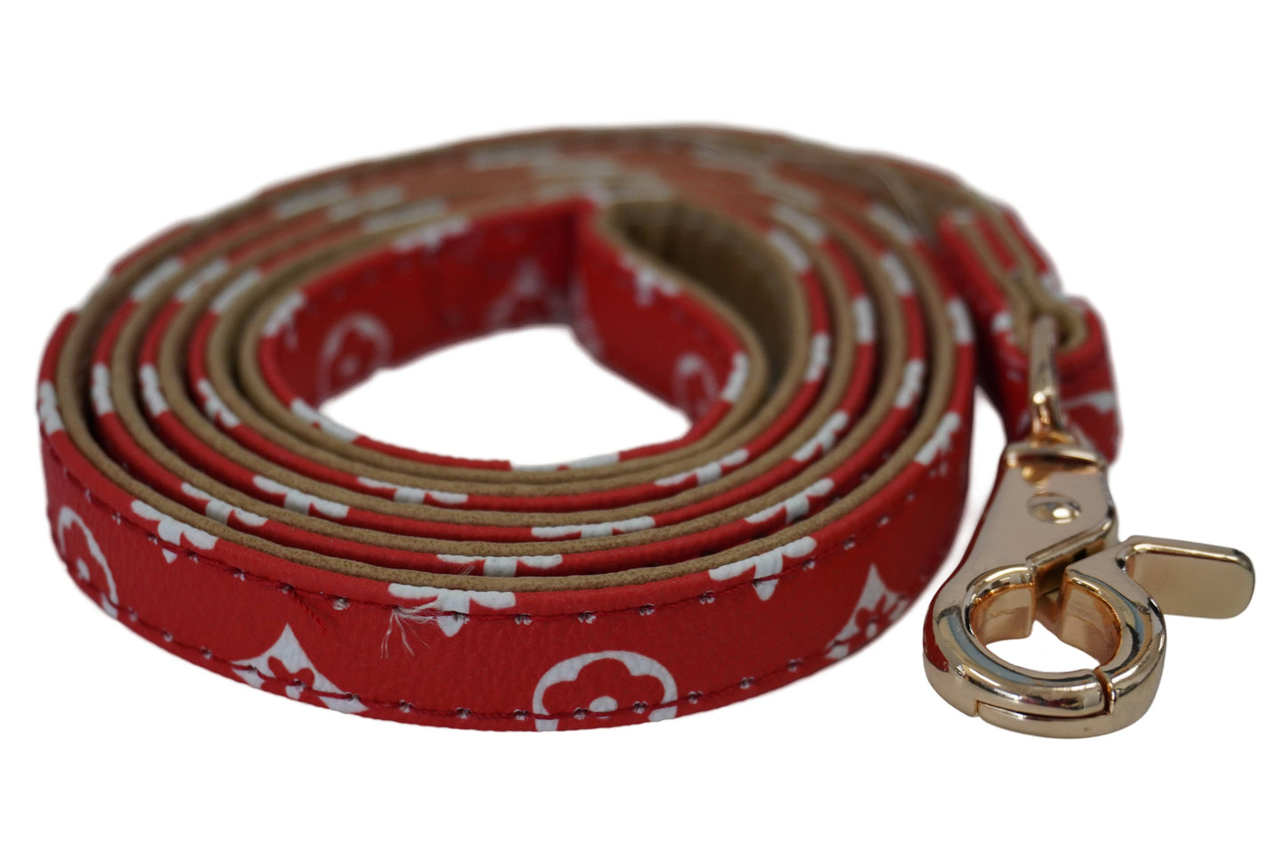 Soho Orange Luxury Dog Leash