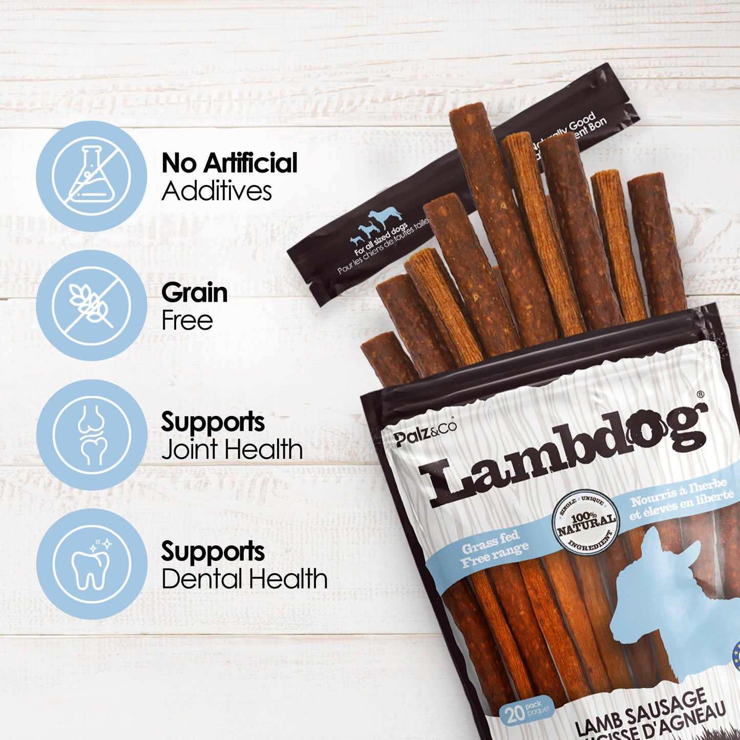 Lambdog Lamb Sausage Treats