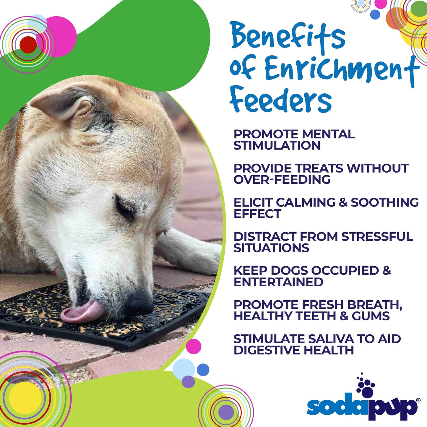 Zombie Halloween Emat Enrichment Licking Mat