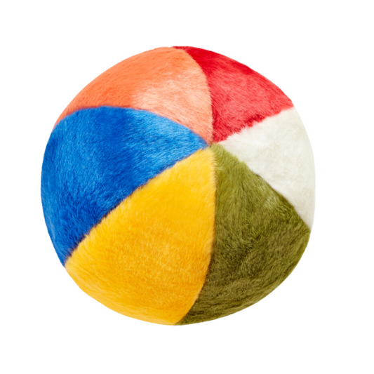 Beach Ball Plush Dog Toy