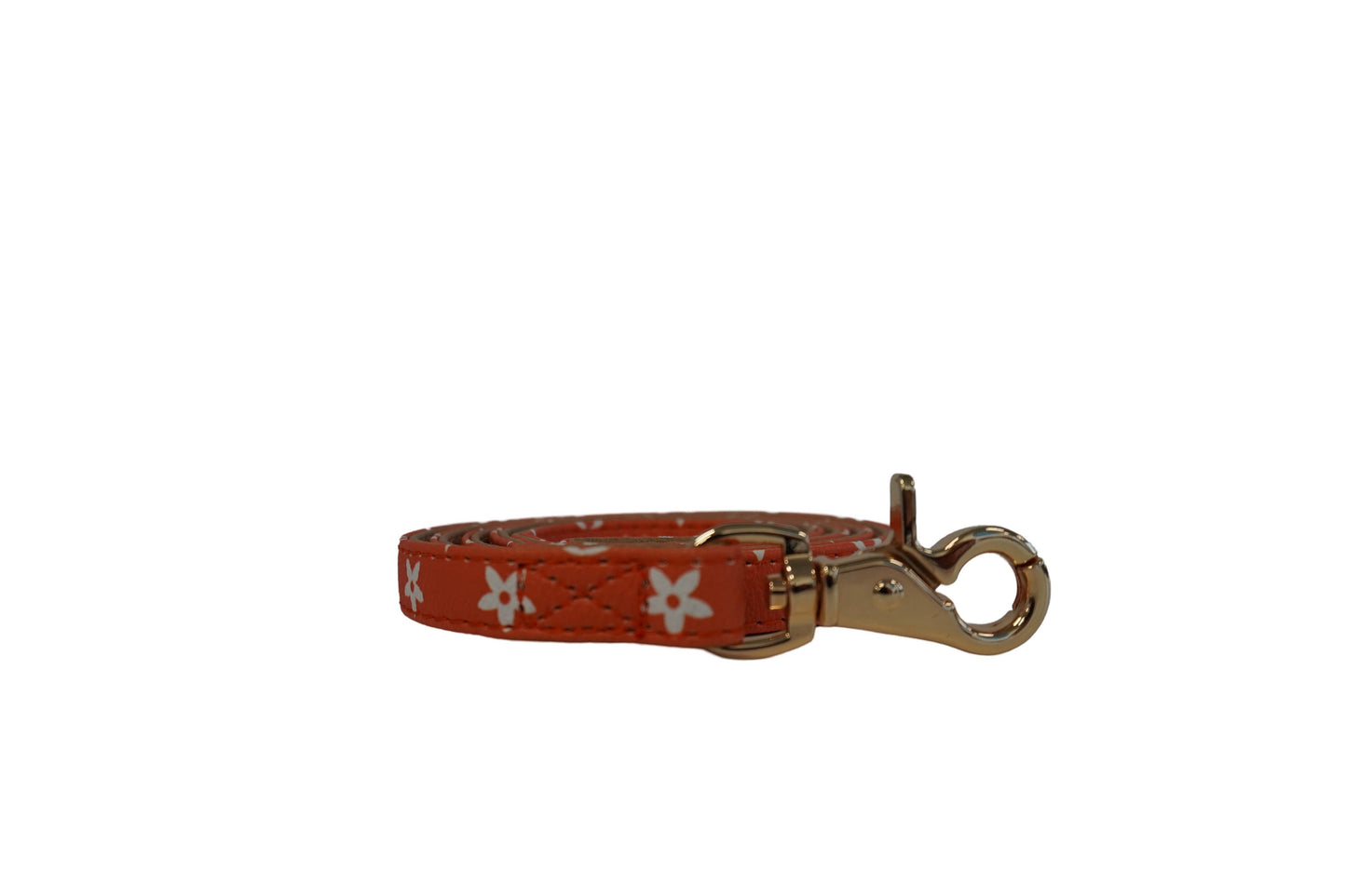 Soho Orange Luxury Dog Leash