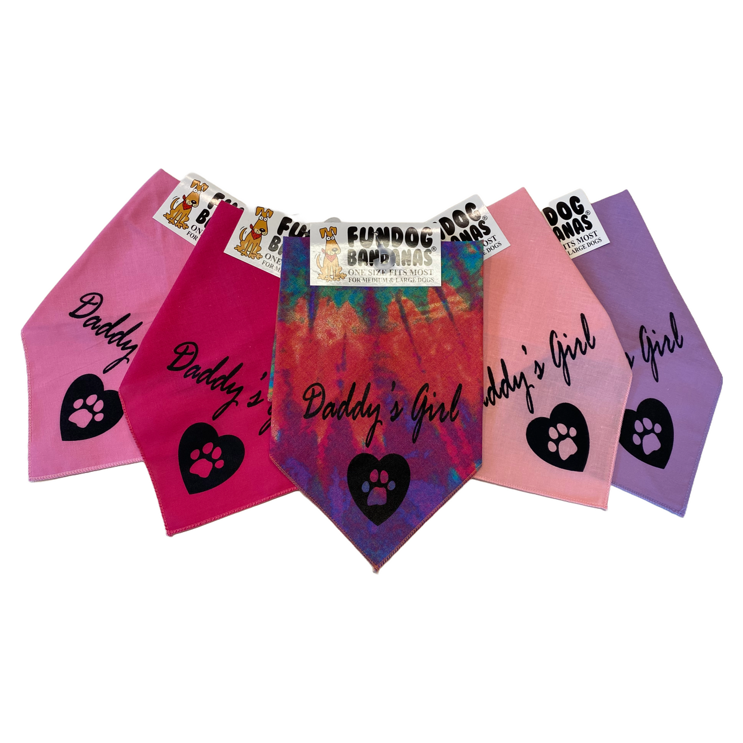 Daddy's Girl Dog Bandana