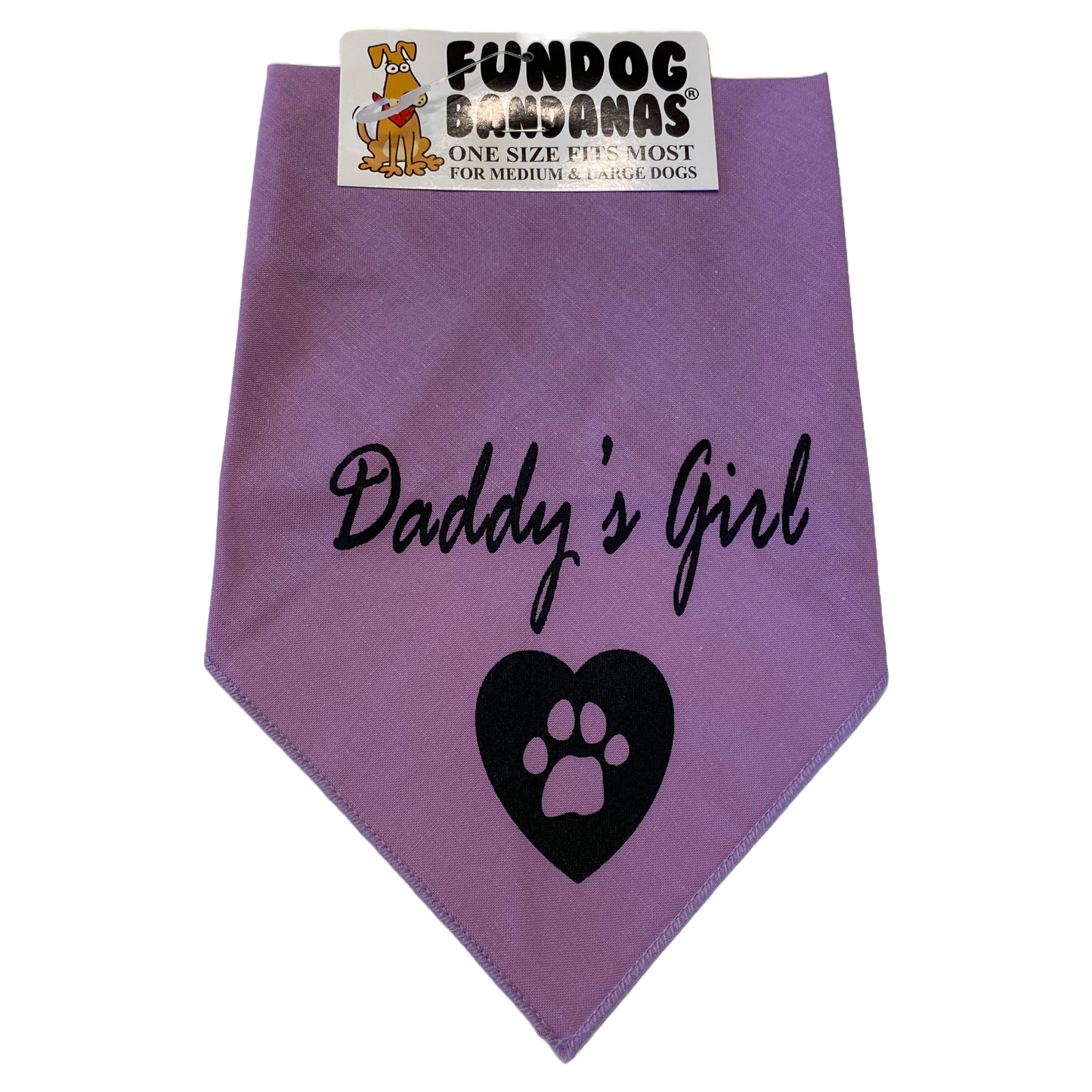 Daddy's Girl Dog Bandana