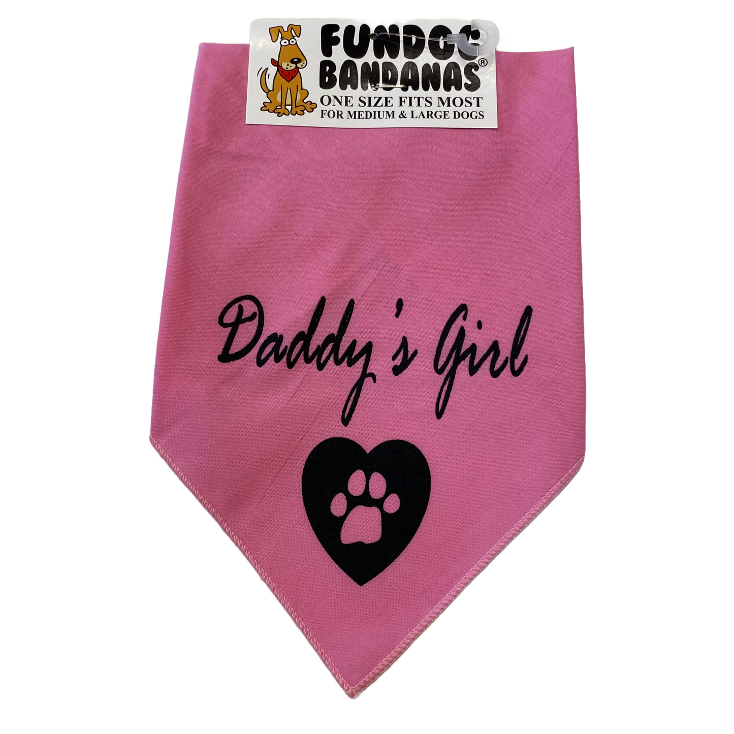 Daddy's Girl Dog Bandana