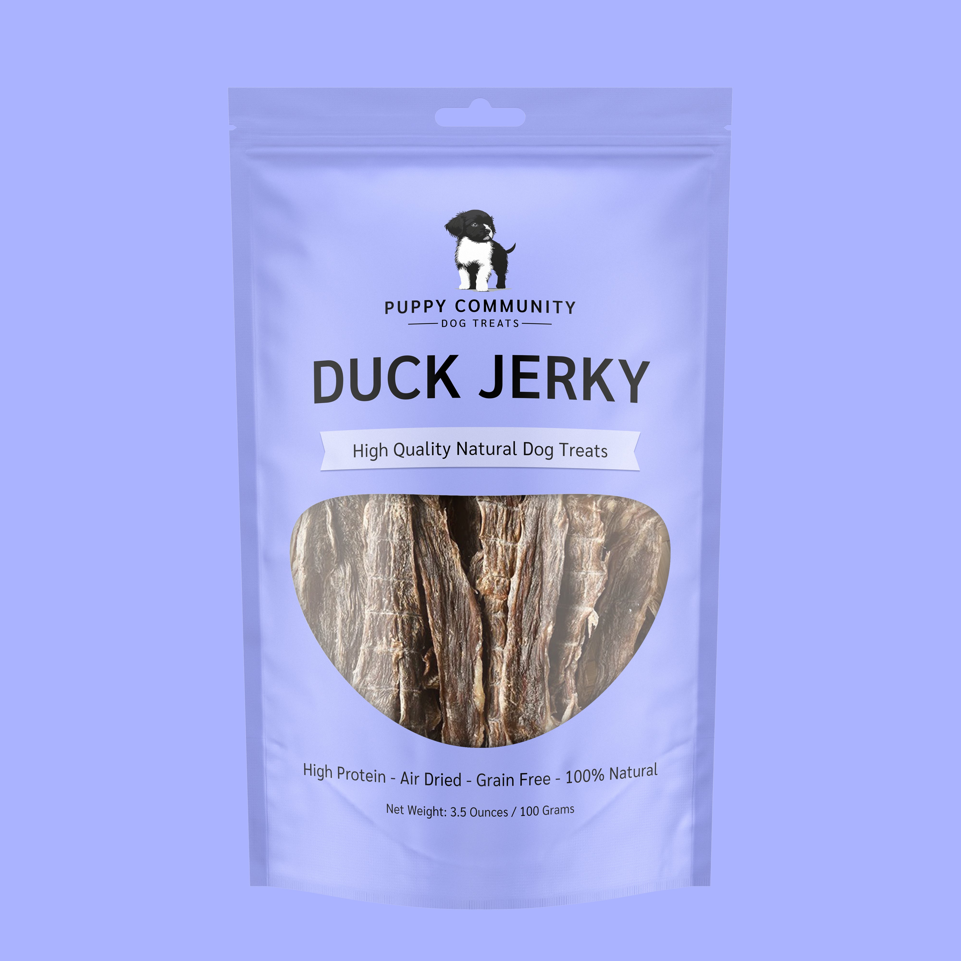 Homemade duck cheap dog treats