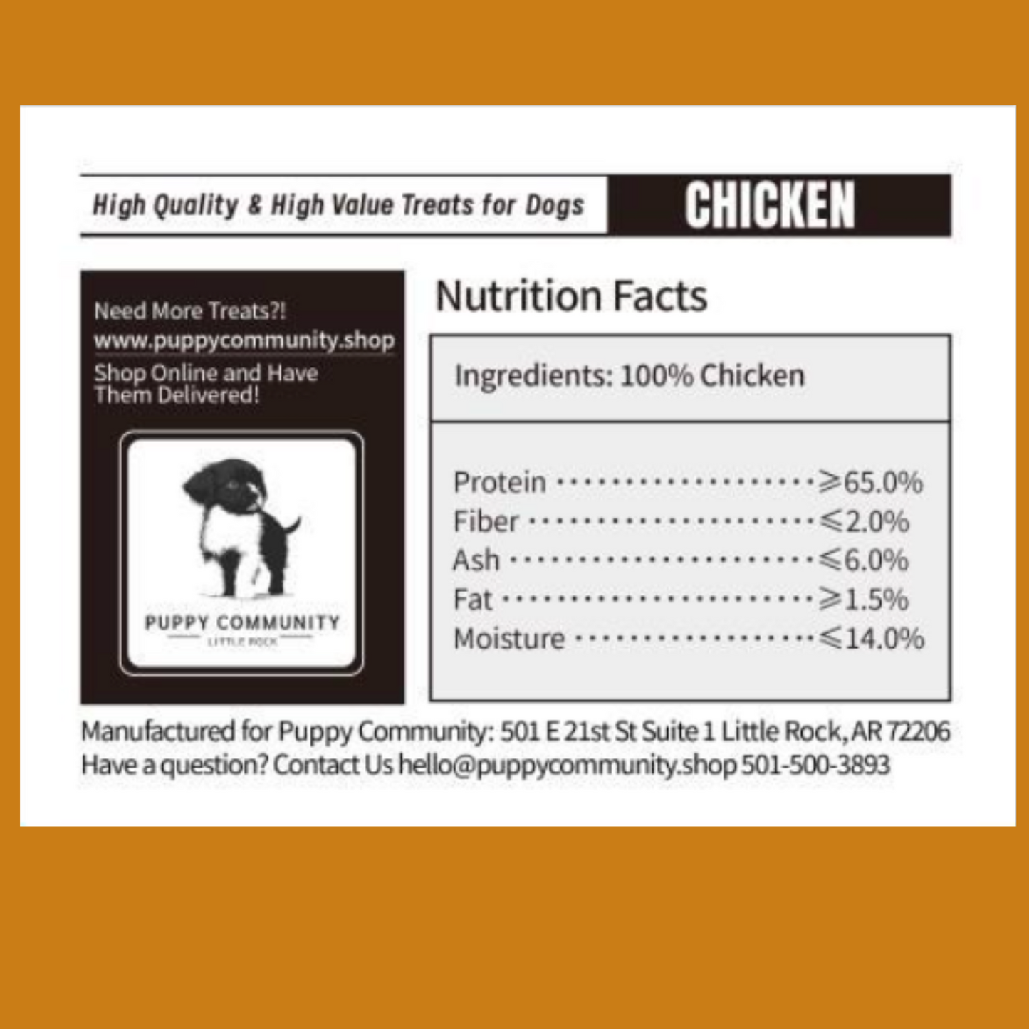 Chicken Jerky by Puppy Community