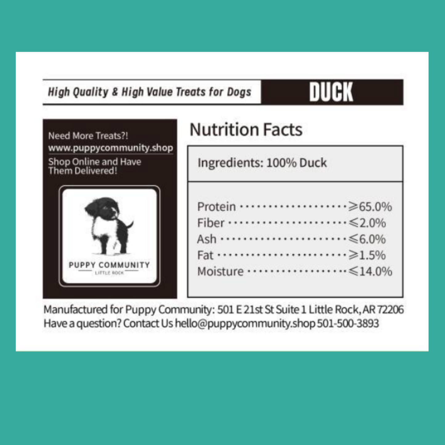 Duck Jerky by Puppy Community