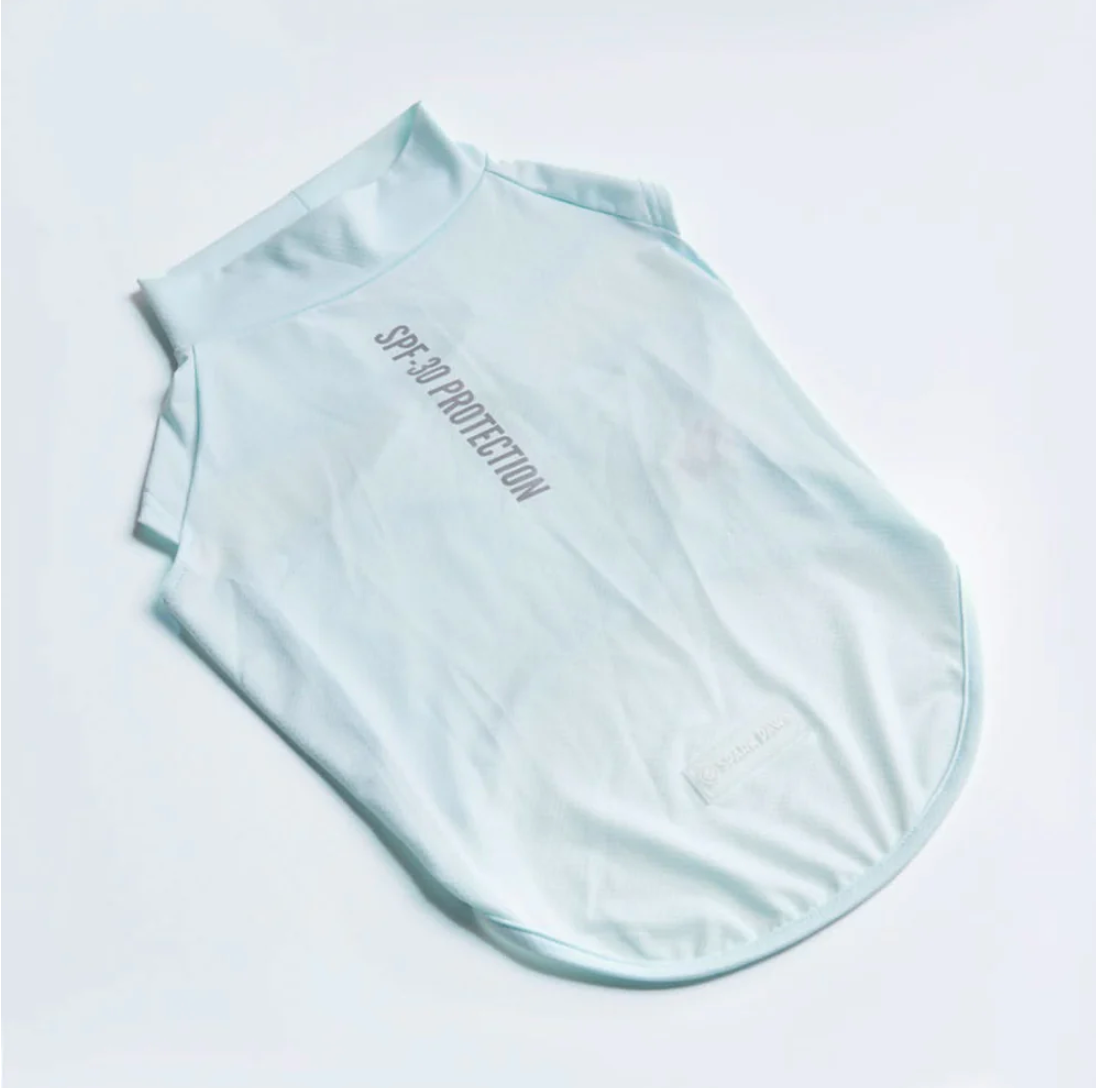 Sunblock Dog T-Shirt - Baby Blue