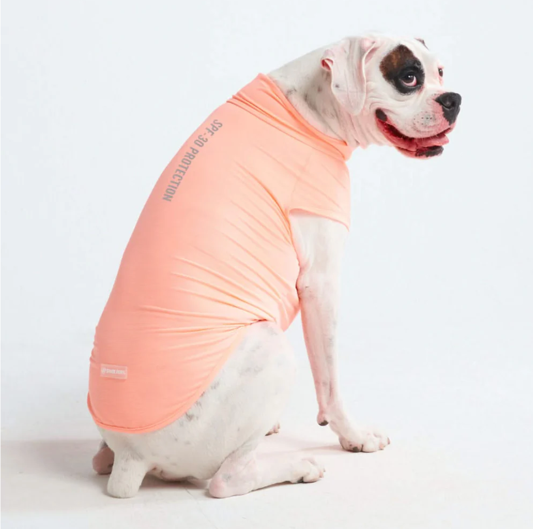 Sunblock Dog T-Shirt - Peach