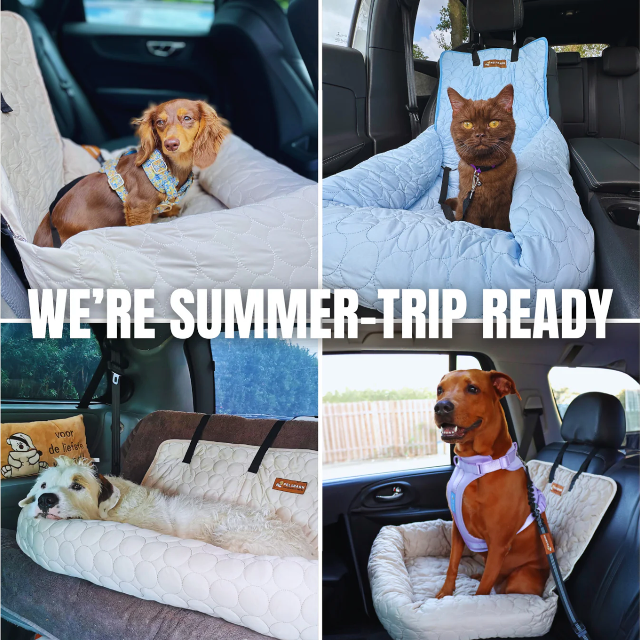 Cooling Car Bed Heat Relief - Pelsbarn