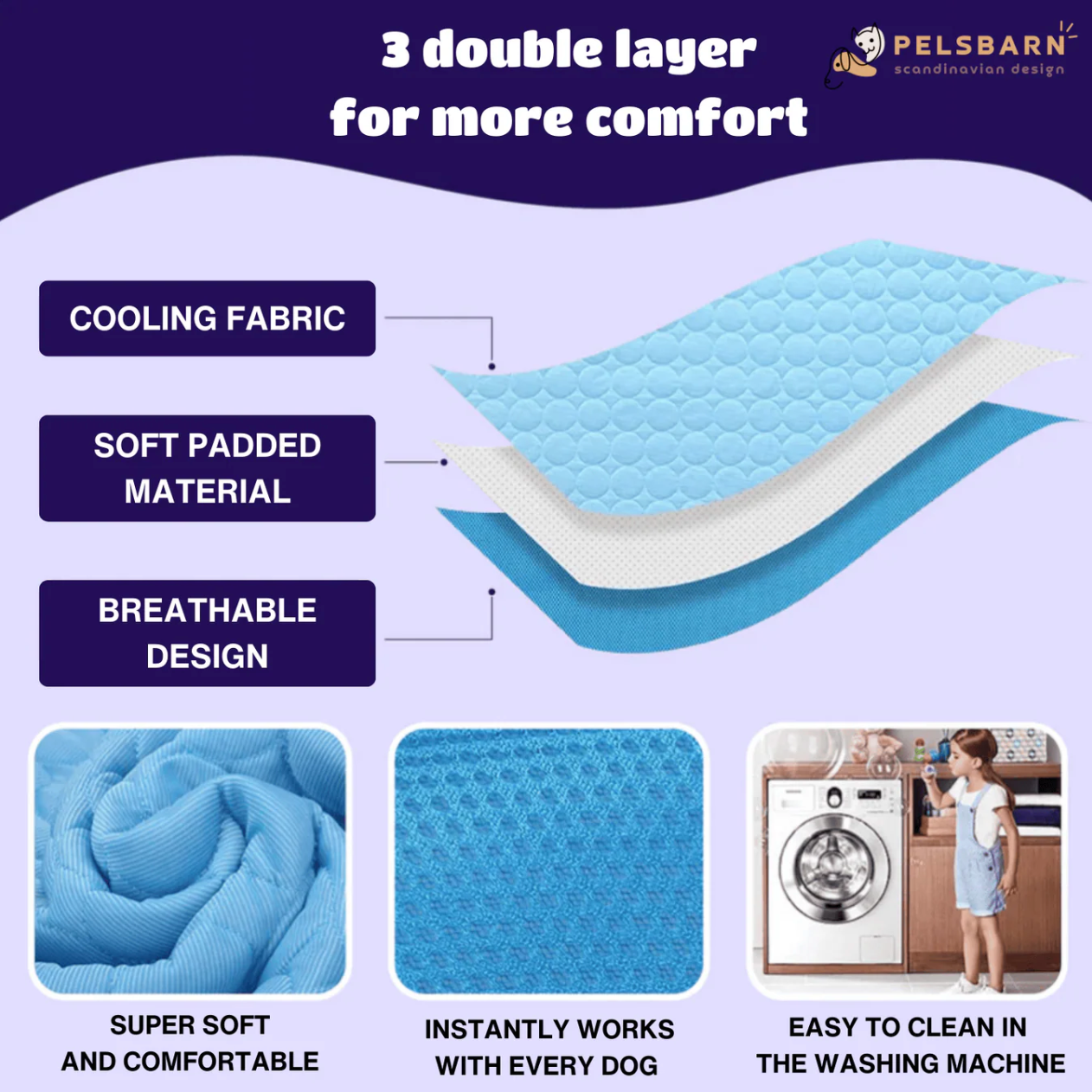 Cooling Car Bed Heat Relief - Pelsbarn