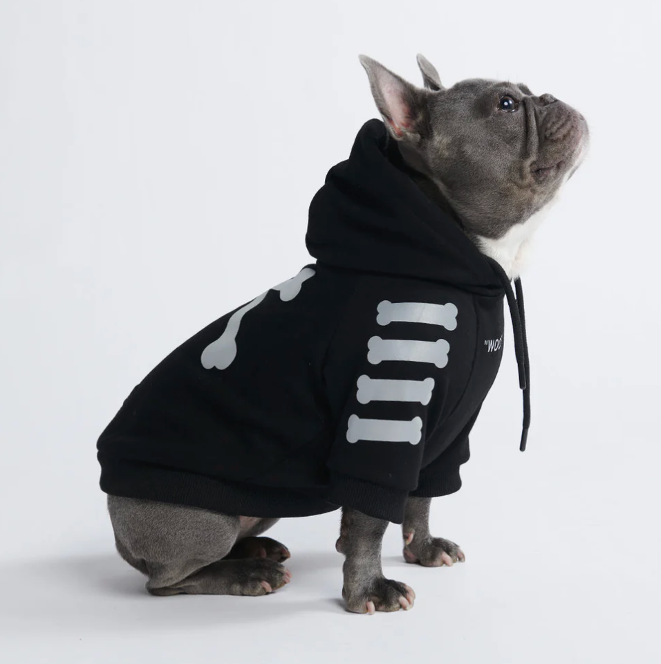 Dog Hoodie - Woof Reflective