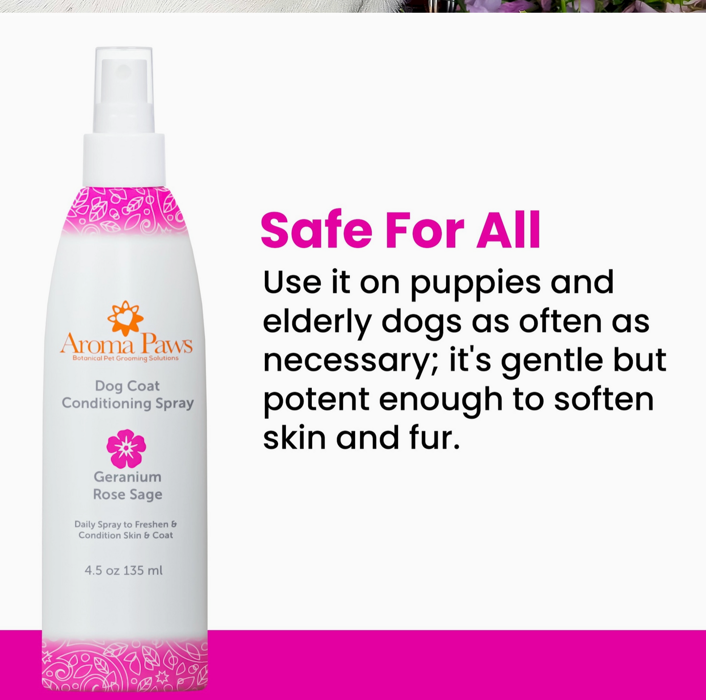 Aroma Paws Dog Conditioning Spray