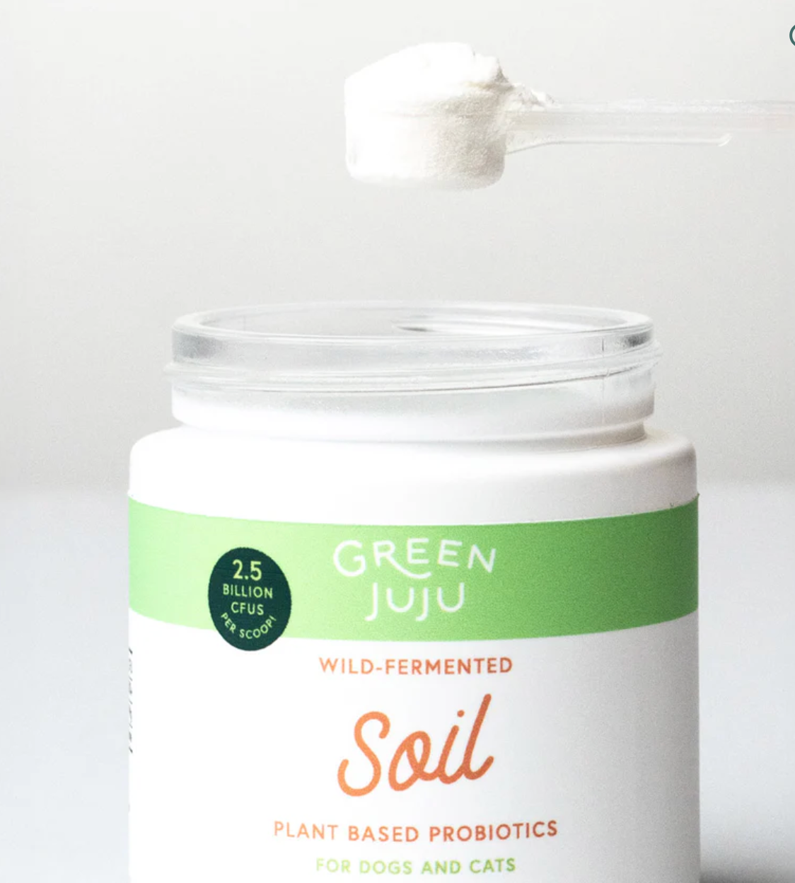 Green Juju SOIL PROBIOTIC Dog & Cat