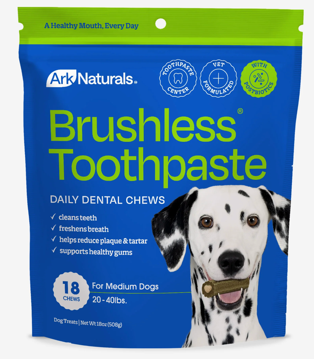 Ark Naturals BRUSHLESS TOOTHPASTE Dental Chews