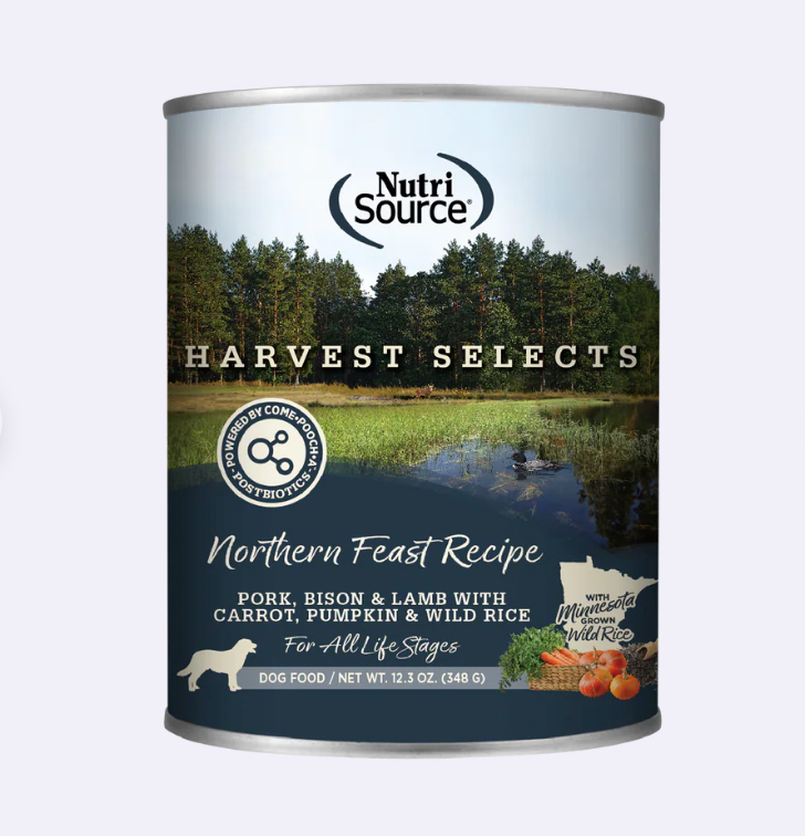 NutriSource Harvest Selects Northern Feast Canned Dog Food