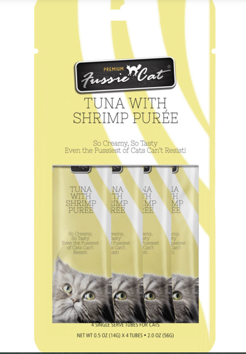 Fussie Cat Tuna with Shrimp Purée