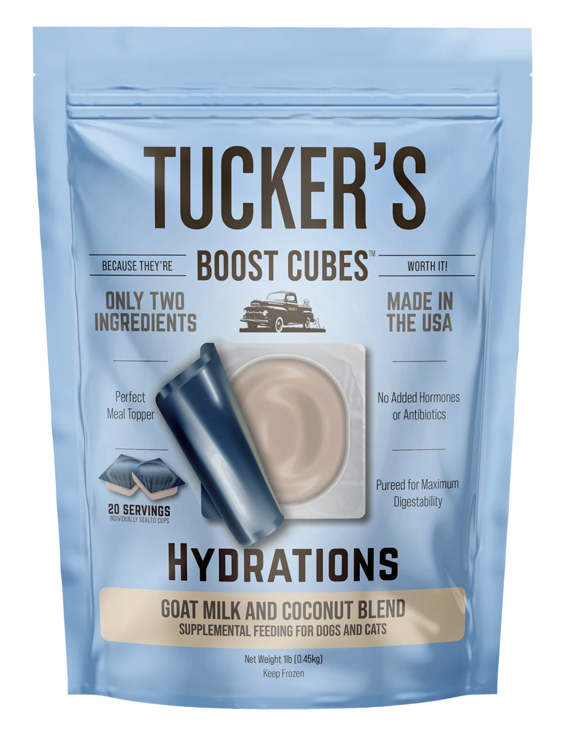 Tucker's Goat Milk and Coconut Blend Boost Cubes