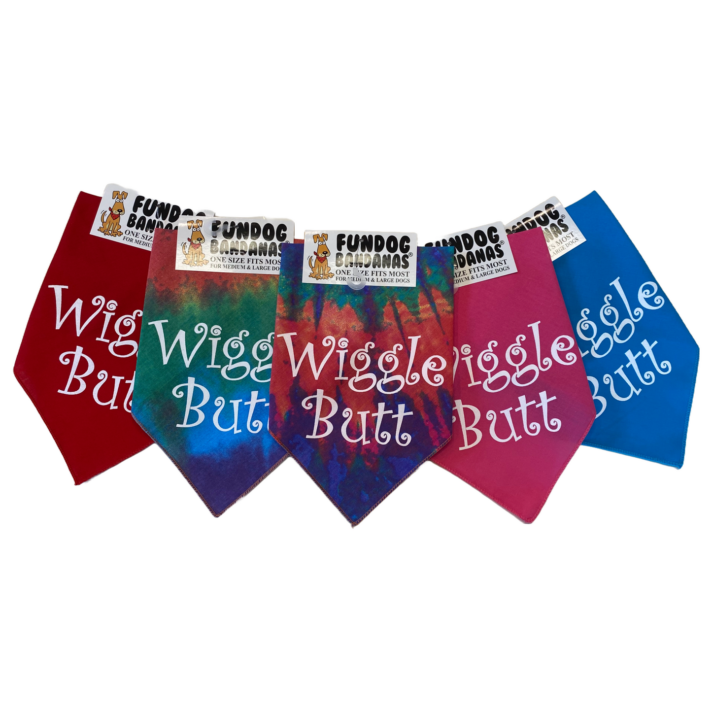 Wiggle Butt Dog Bandana