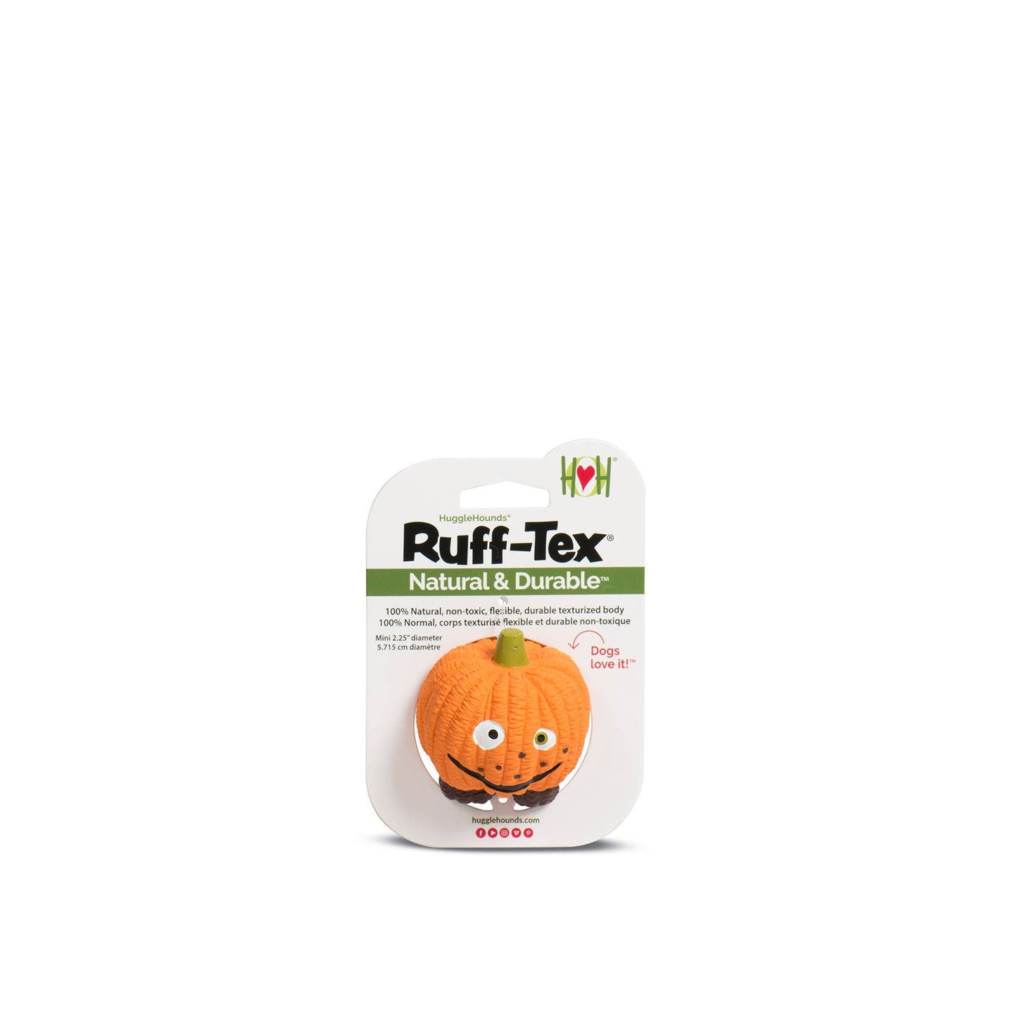 Fall Collection Gourdie Ruff-Tex® Ball Dog Toy