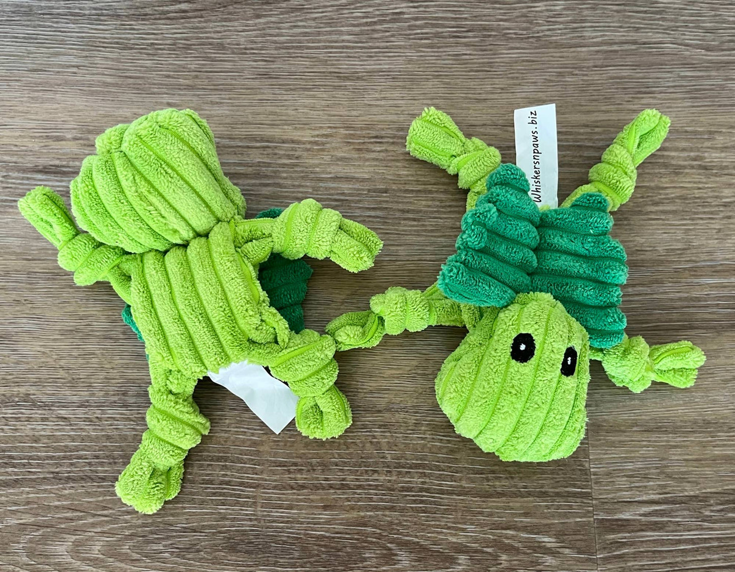 Hopper, Winged Grasshopper, Corduroy Squeaker Dog Toy