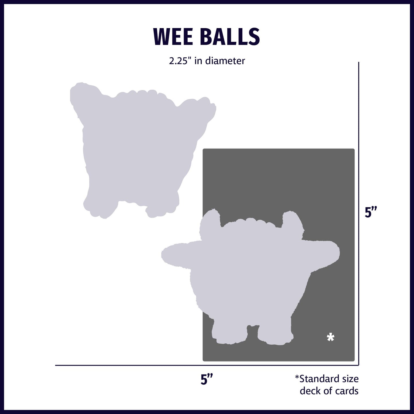 Assorted Wee Huggles® Balls Dog Toys
