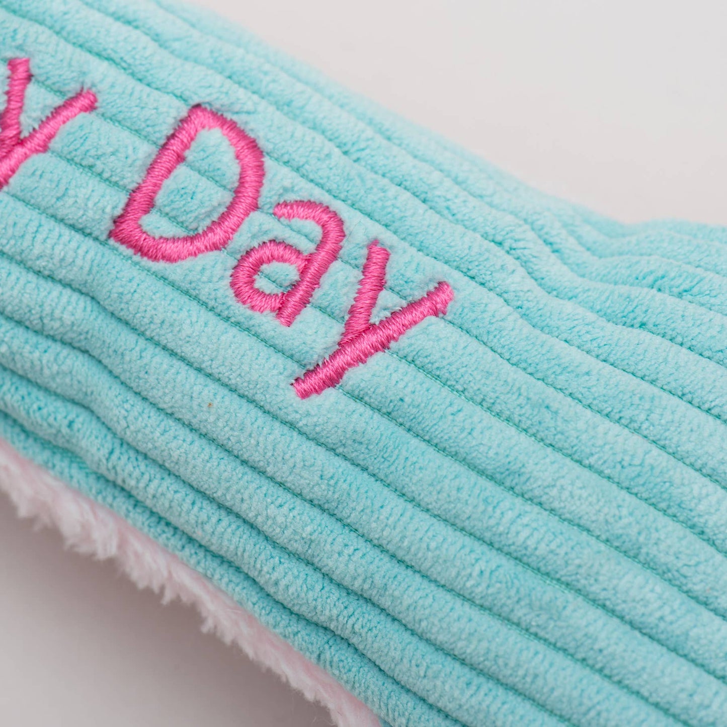 Oh Happy Day! 12" Birthday Bone Plush Dog Toy