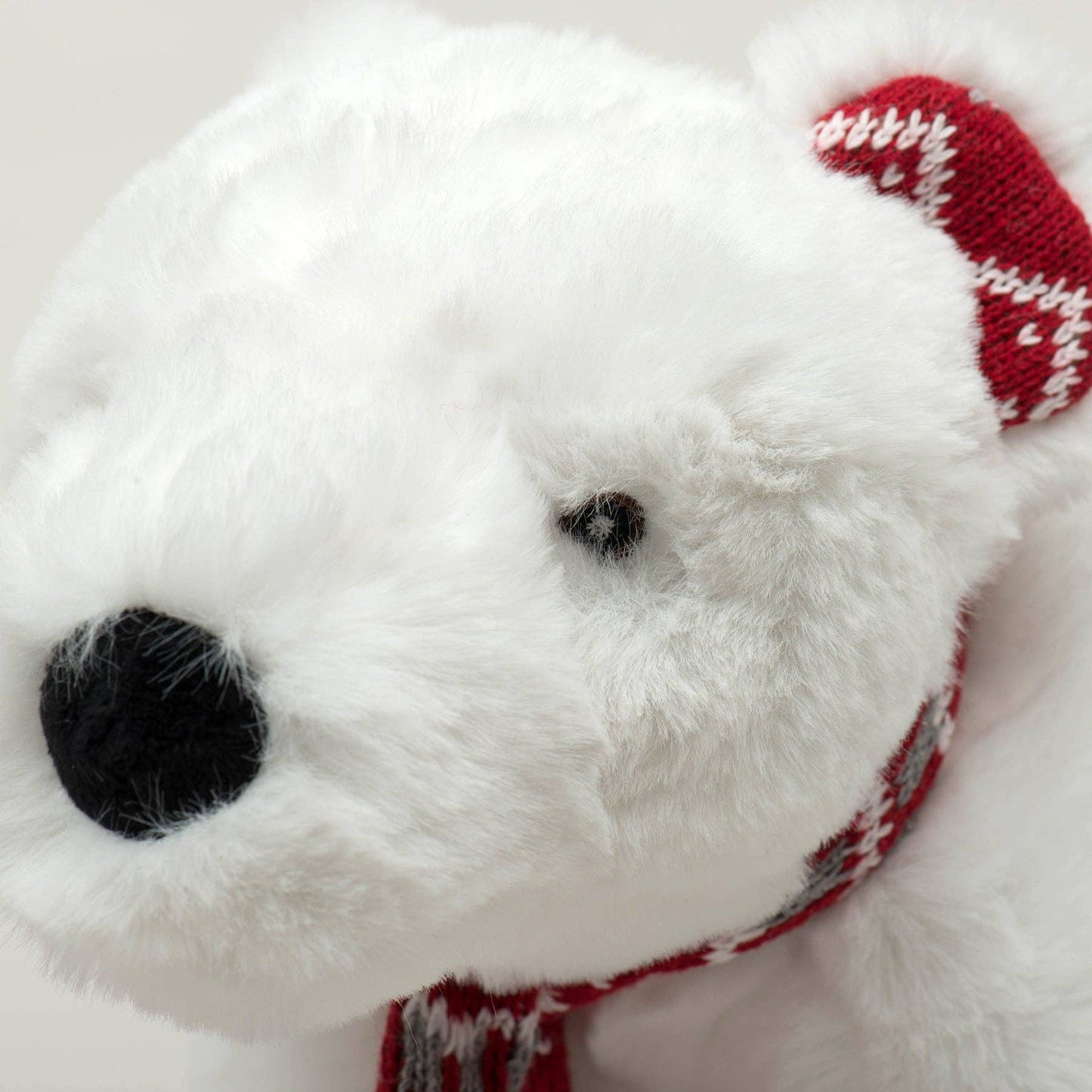 Nordic Frost Squooshie™ Polar Bear Plush Dog Toy