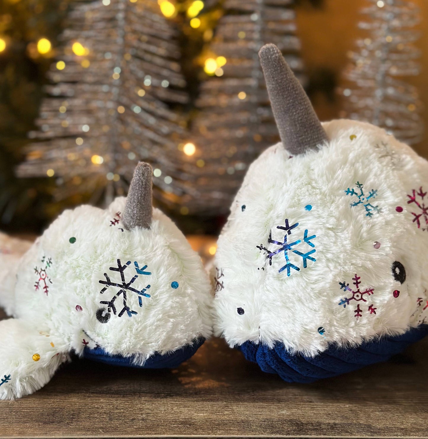 Nellie Narwhal Knottie® Plush Dog Toy