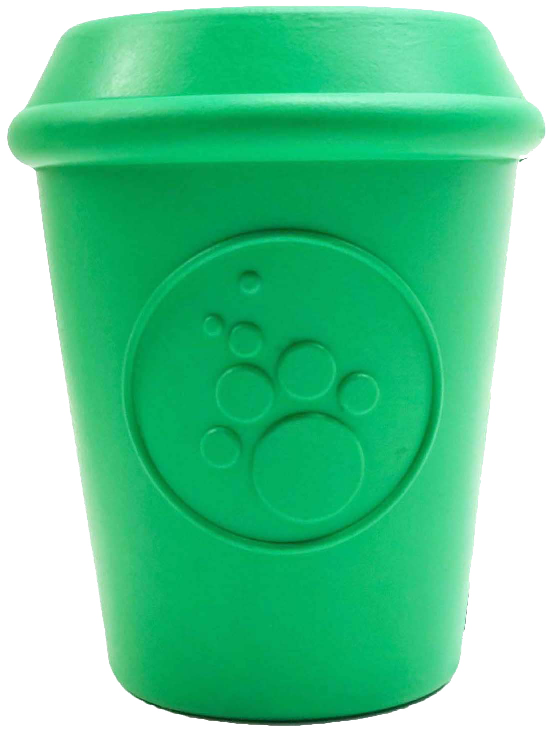 SP Coffee Cup Durable Rubber Chew Toy and Treat Dispenser