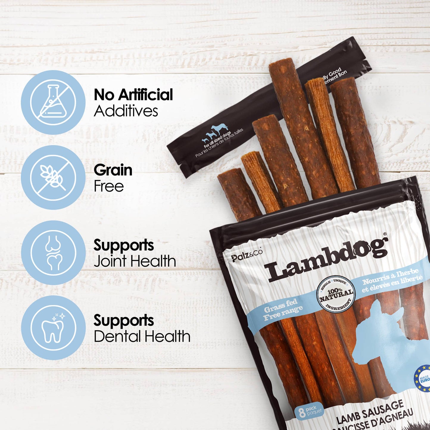 Lambdog Lamb Sausage Treats