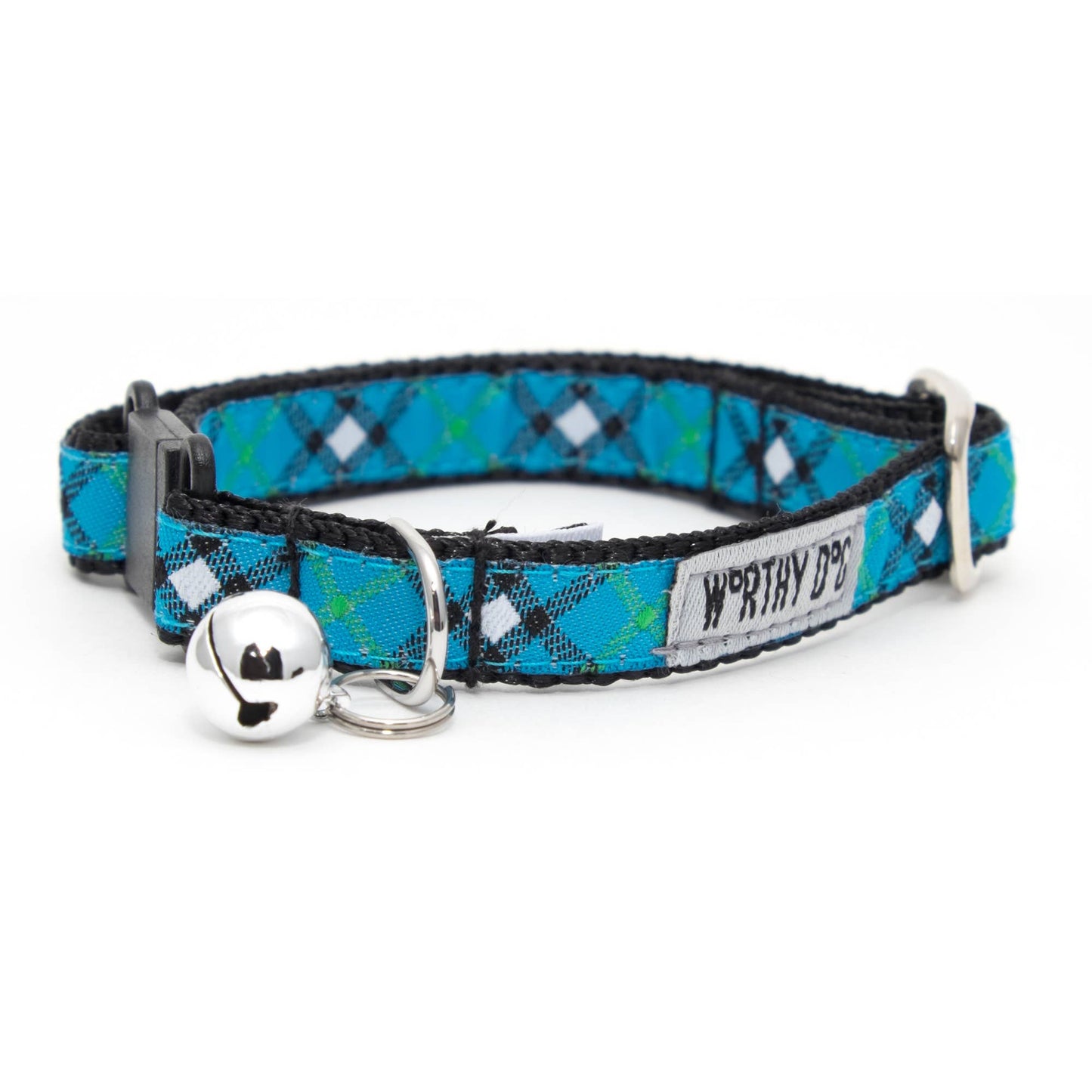 Bias Plaid Cat Collar