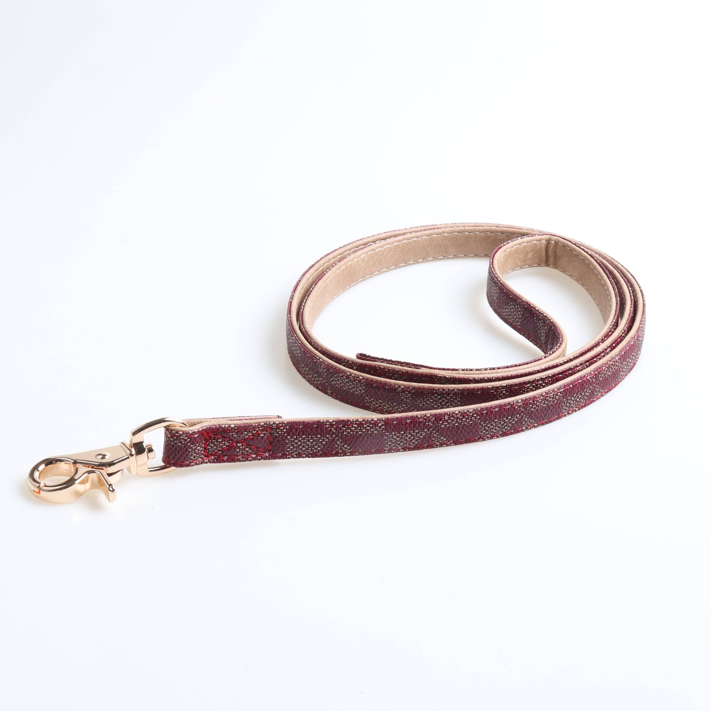Evelyn Red Luxury Dog Leash